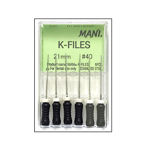 Mani K File 21mm #25 Dental Endo